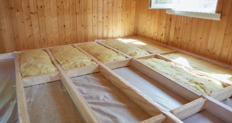 Isolation thermique des sols et des murs